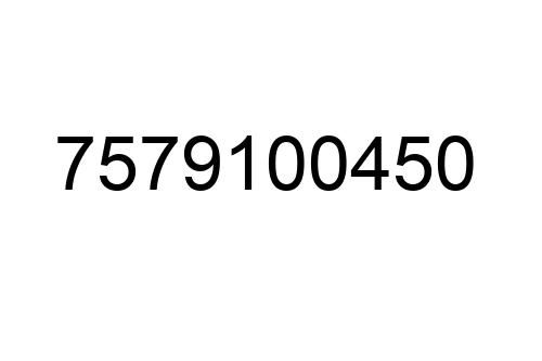 7579100450